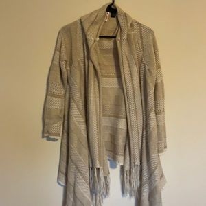 Love by design light brown cardigan